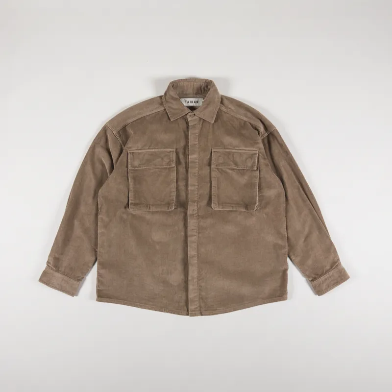 Taikan Shirt Jacket Dune Corduroy