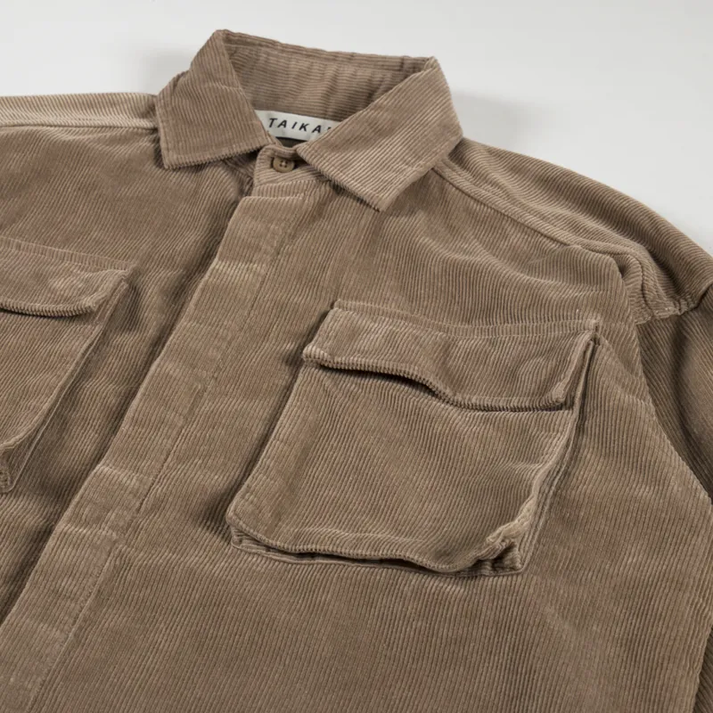 Taikan Shirt Jacket Dune Corduroy-2