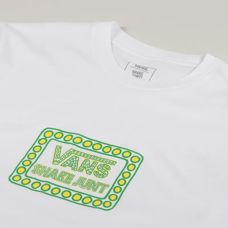 Vans x Shake Junt Logo T Shirt White-1