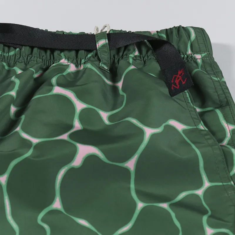 Gramicci Shell Packable Shorts Ripple Green-3