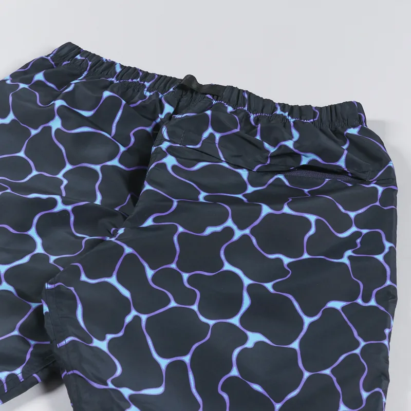 Gramicci Shell Packable Shorts Ripple Navy-4