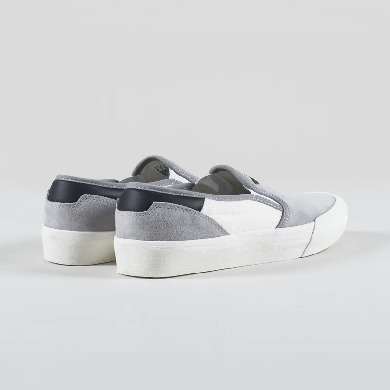Adidas Skateboarding Shmoofoil Slip Shoes Grey White Black-3