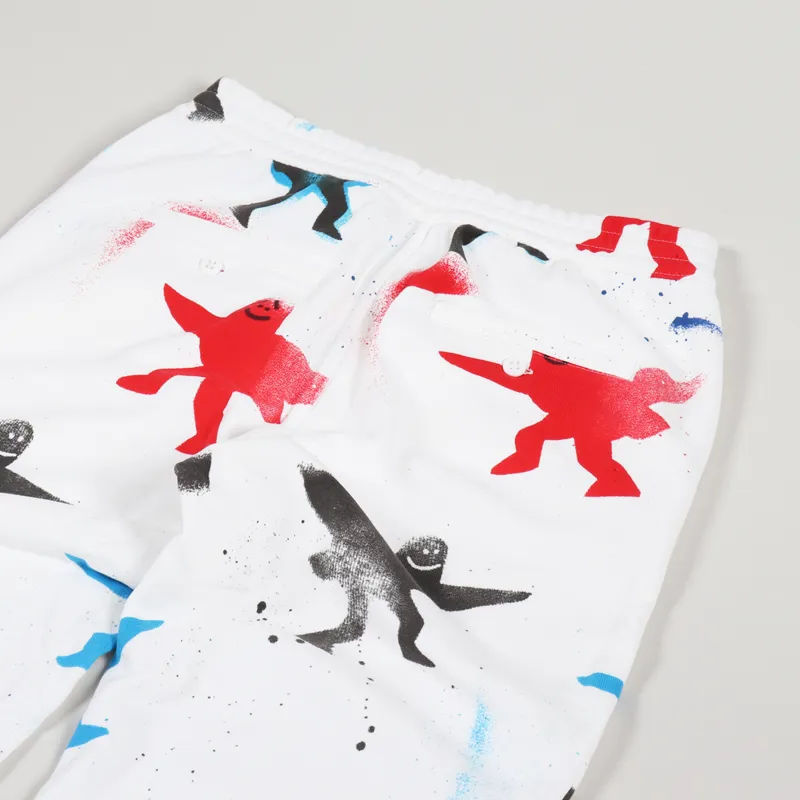 Adidas Skateboarding AOP Shmoo Pant White Black Scarlet-6