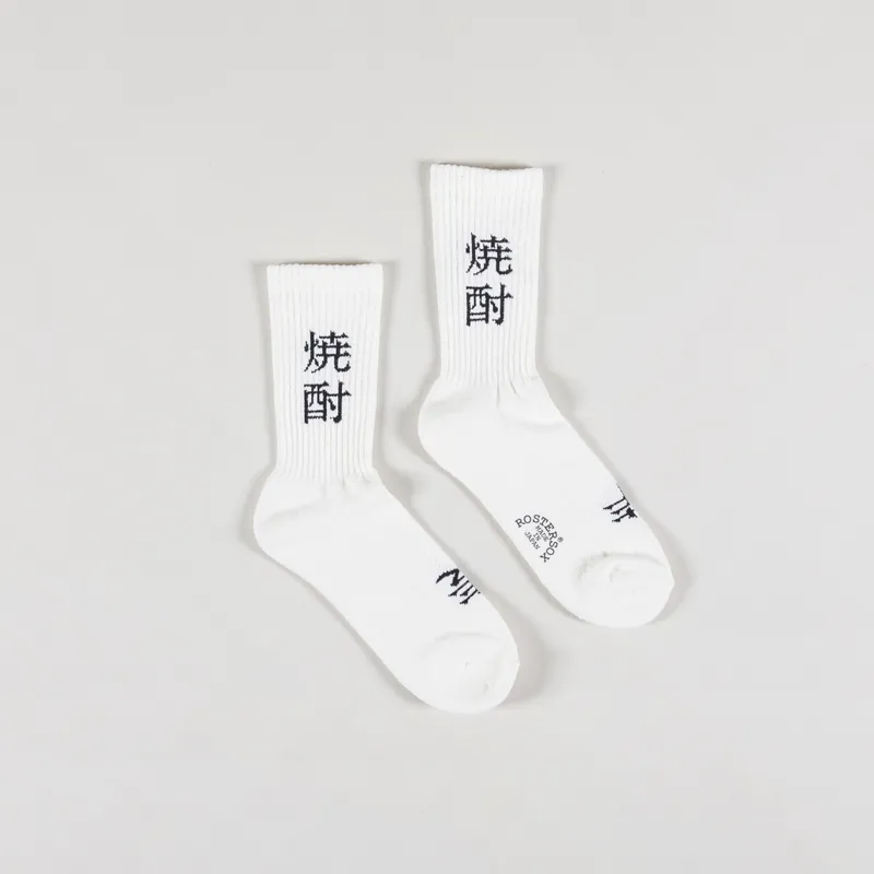 Rostersox Shochu Socks White