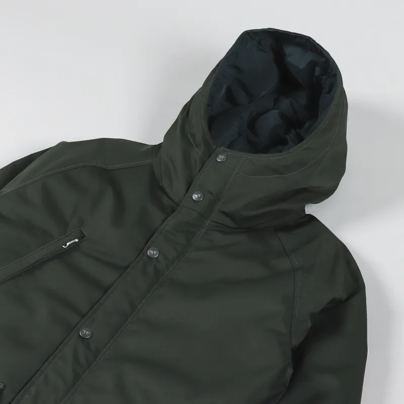 Holubar Short Hunter Jacket Deep Green-3