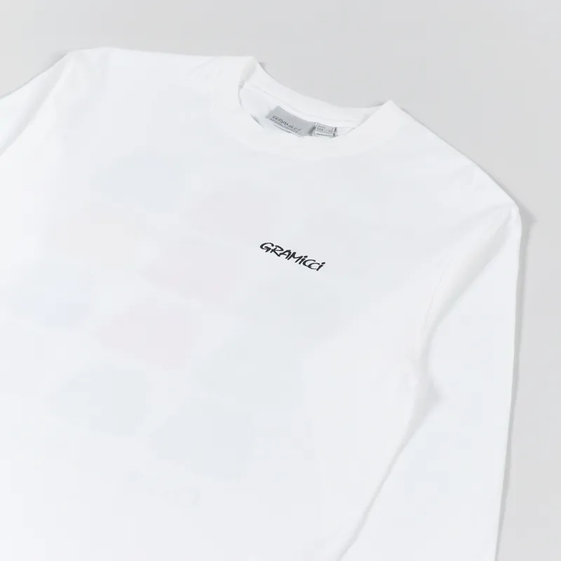 Gramicci Shorts Long Sleeve T Shirt White-3