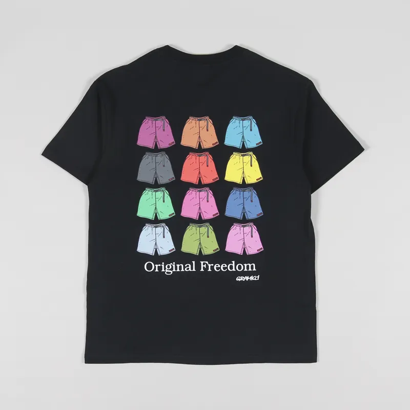 Gramicci Shorts T Shirt Black