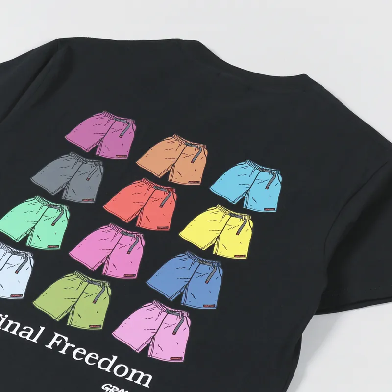 Gramicci Shorts T Shirt Black-2