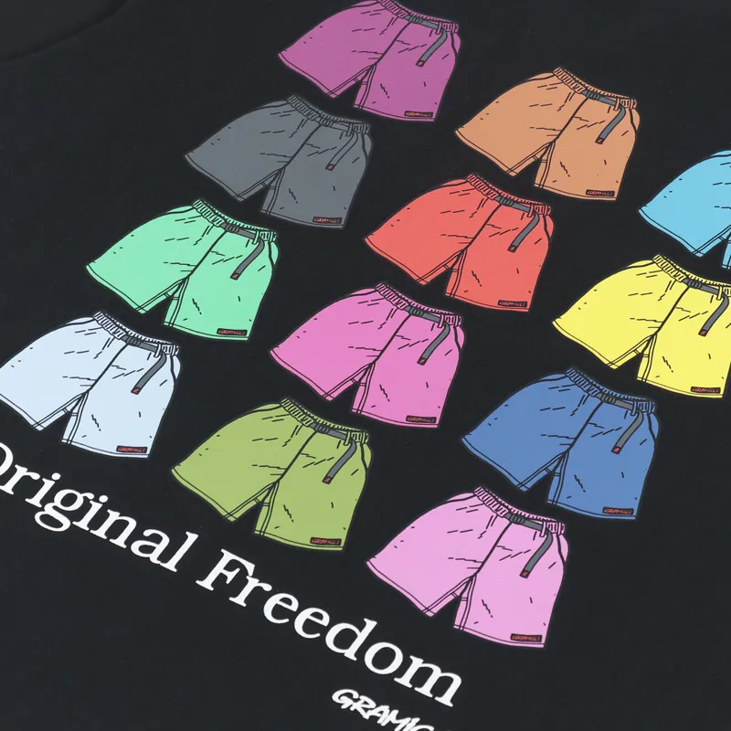 Gramicci Shorts T Shirt Black-4