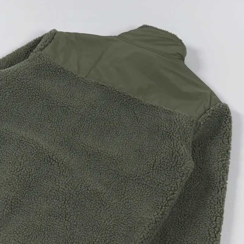 Armor Lux Sherpa Jacket Military Khaki-5