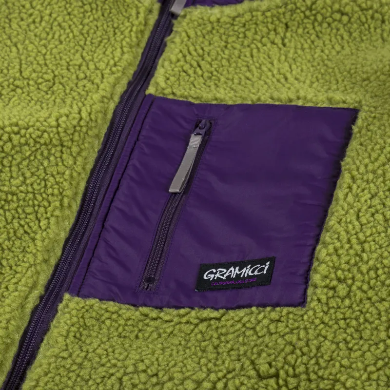 Gramicci Sherpa Jacket Dusted Lime-5