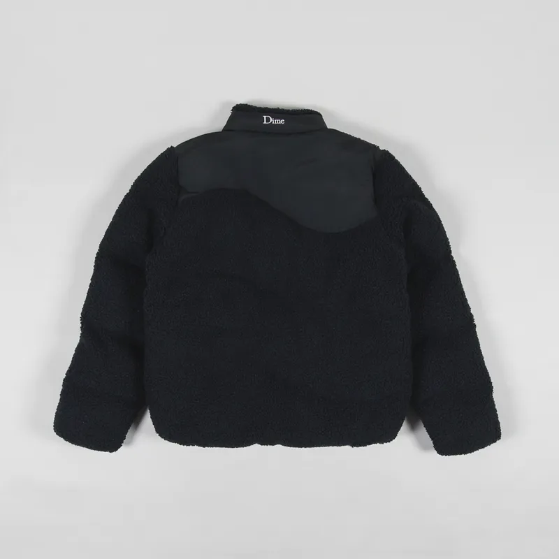 Dime SHERPA PUFFER JACKET NAVY