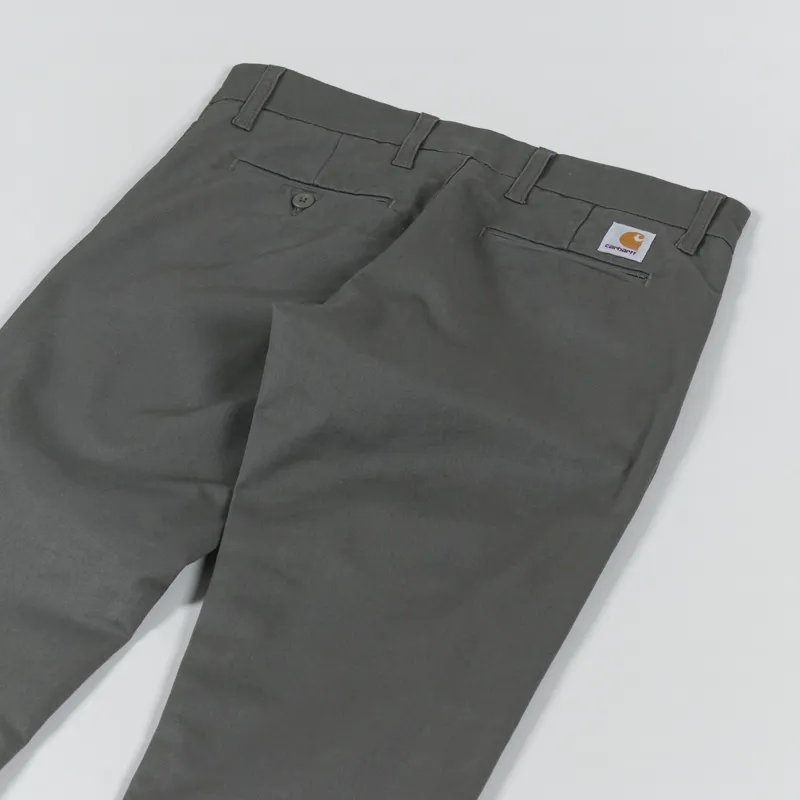 Carhartt WIP Sid Pant Salvia Lamar Stretch Twill-6