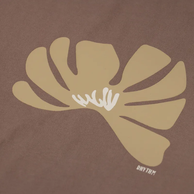 Rhythm Womens Sierra Boyfriend T Shirt Chocolate-6