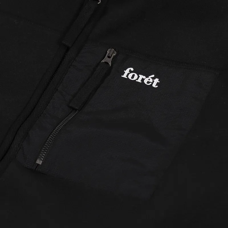 Foret Silence Fleece Jacket Black-7