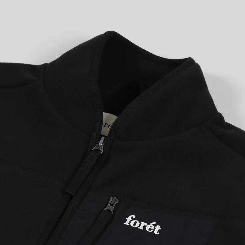 Foret Silence Fleece Jacket Black-8