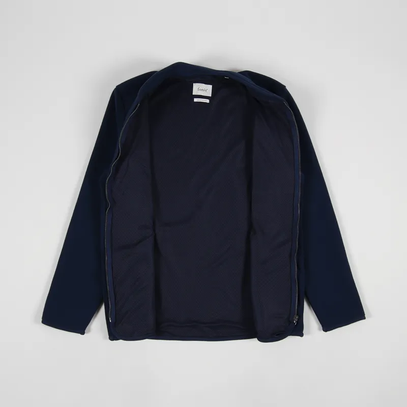 Foret Silence Fleece Jacket Navy-1