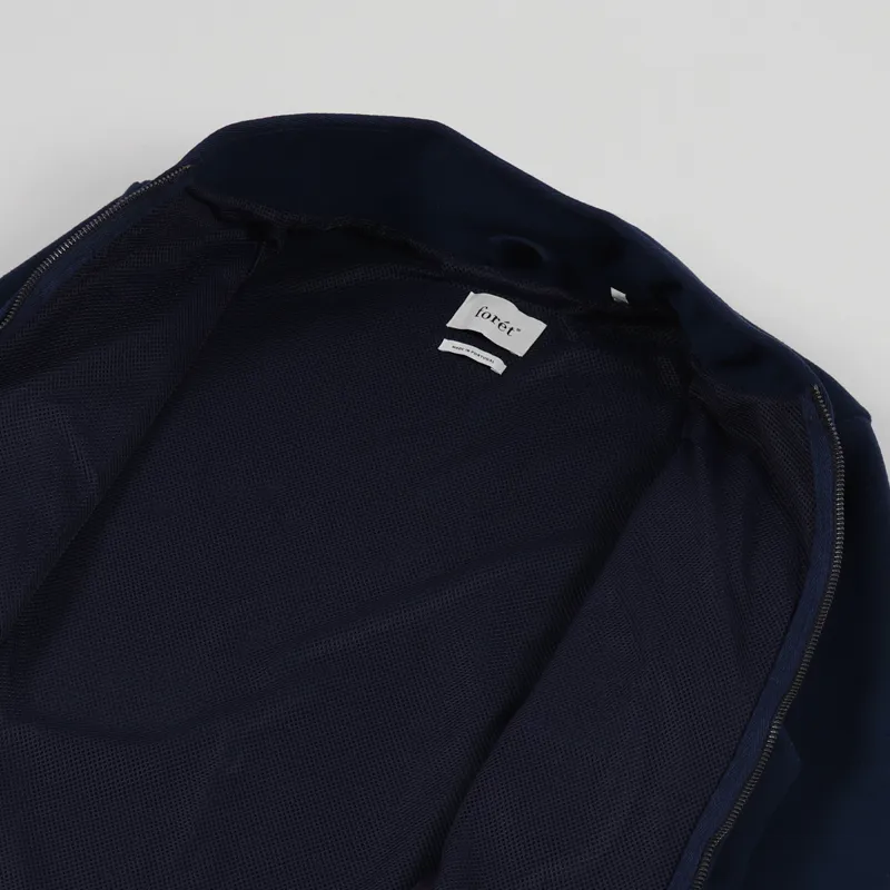 Foret Silence Fleece Jacket Navy-4