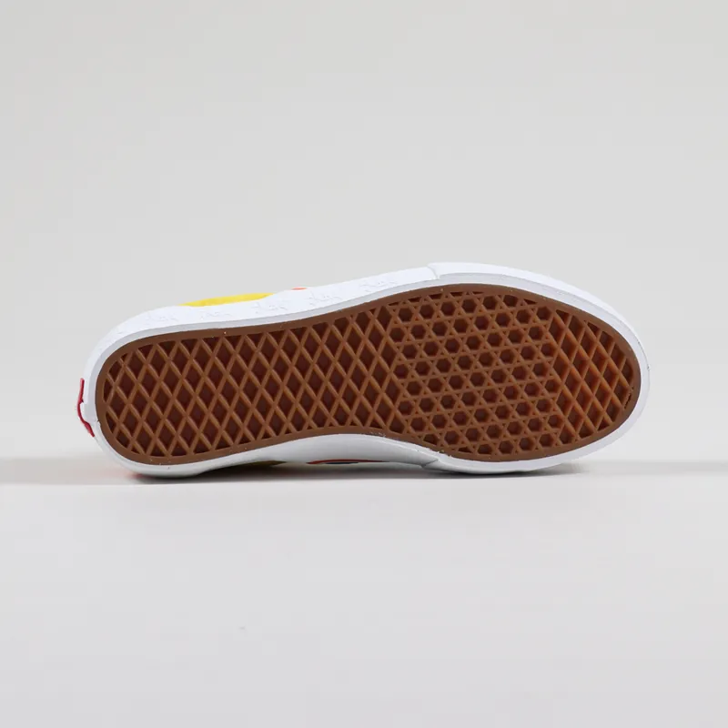 Vans x The Simpsons Slip-On Pro Shoes Blue Yellow-6