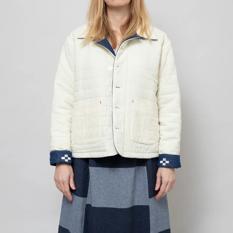 Sideline Womens Dawn Jacket Indigo Embroidered-5