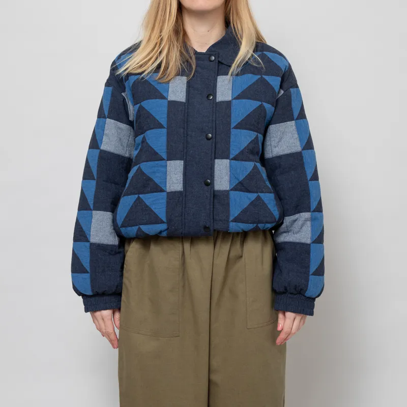 Sideline Womens Nelly Jacket Indigo-1