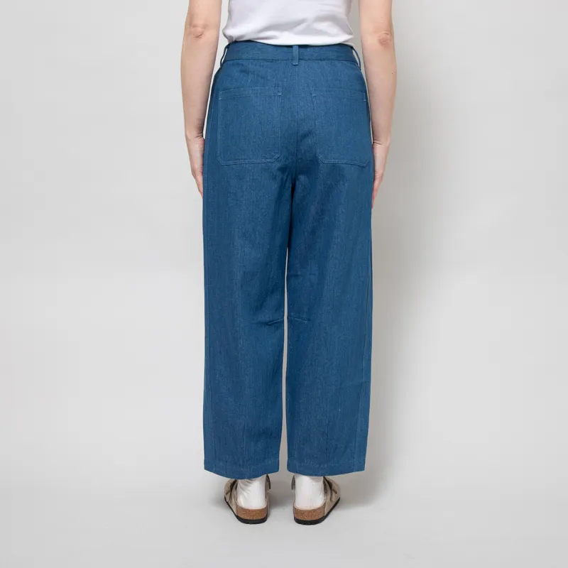 Sideline Womens Rain Jeans Indigo-4