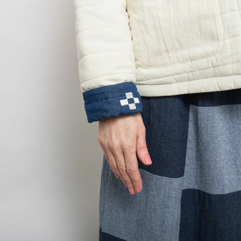 Sideline Womens Dawn Jacket Indigo Embroidered-10