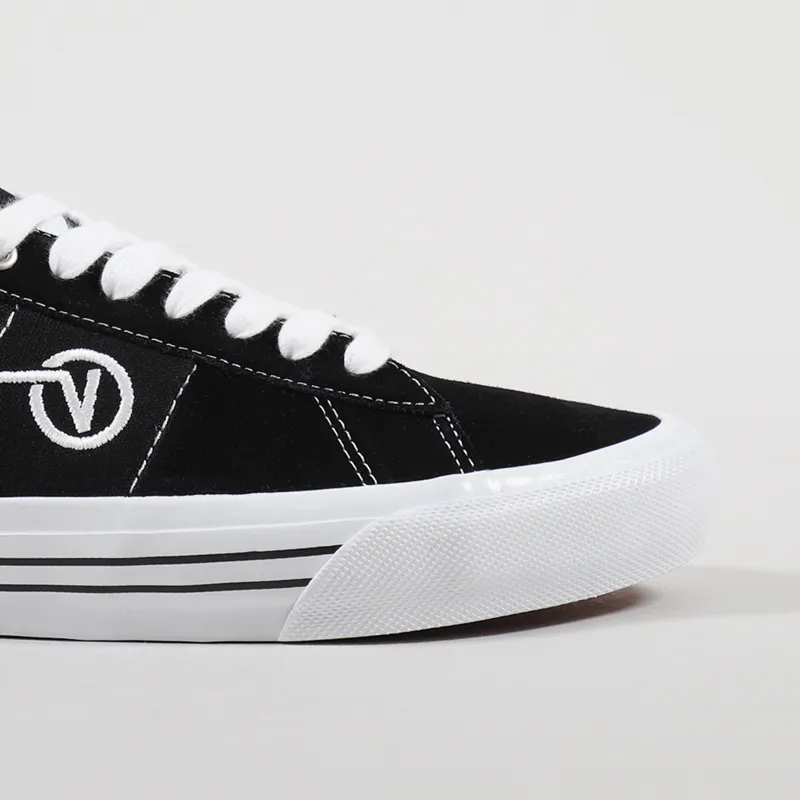 Vans Skate Sid Shoes Black White-6