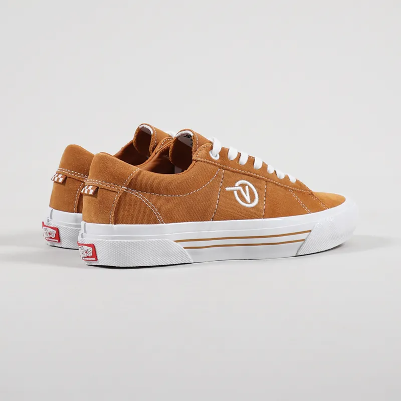 Vans Skate Sid Shoes Pumpkin White-3