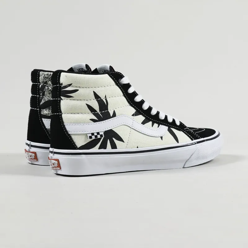 Vans Skate Sk8-Hi Reissue Shoes Grosso 88 Black Palms-2