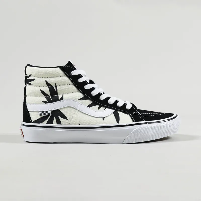 Vans Skate Sk8-Hi Reissue Shoes Grosso 88 Black Palms-4