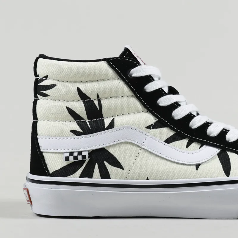 Vans Skate Sk8-Hi Reissue Shoes Grosso 88 Black Palms-5