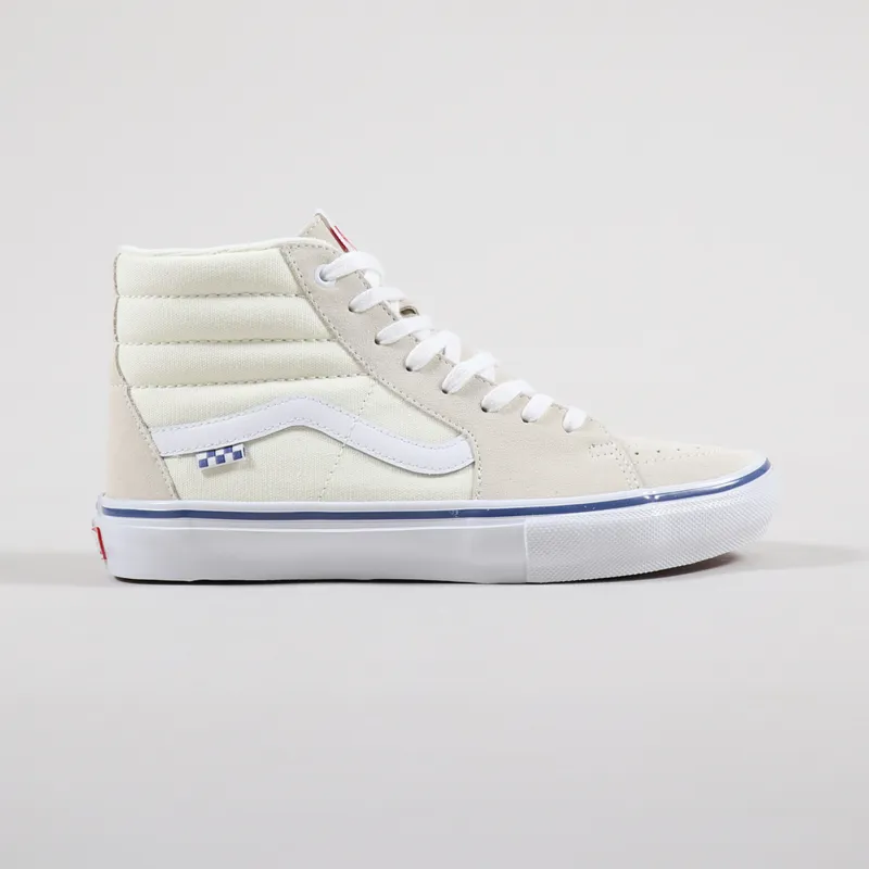 Vans Skate Sk8 Hi Shoes Off White