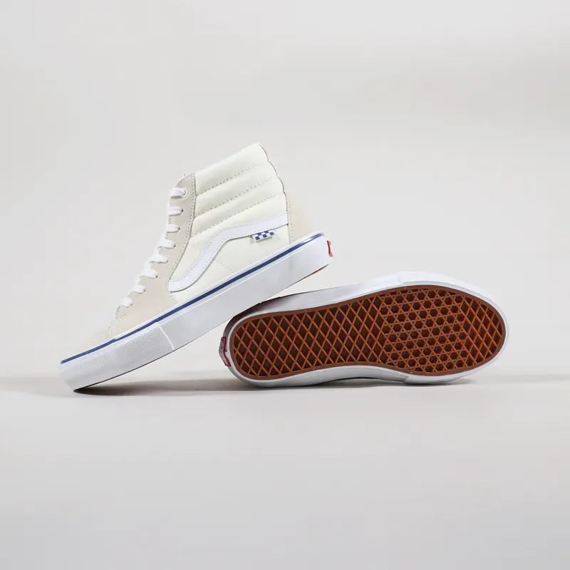 Vans Skate Sk8-Hi Shoes Off White-1