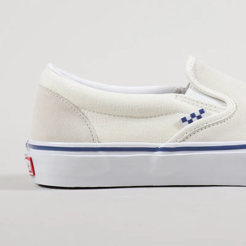 Vans Skate Slip-On Shoes Off White-5