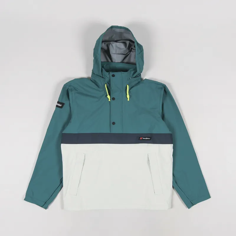 Berghaus Mens Ski Smock 86 Jacket Dark Green Light Grey