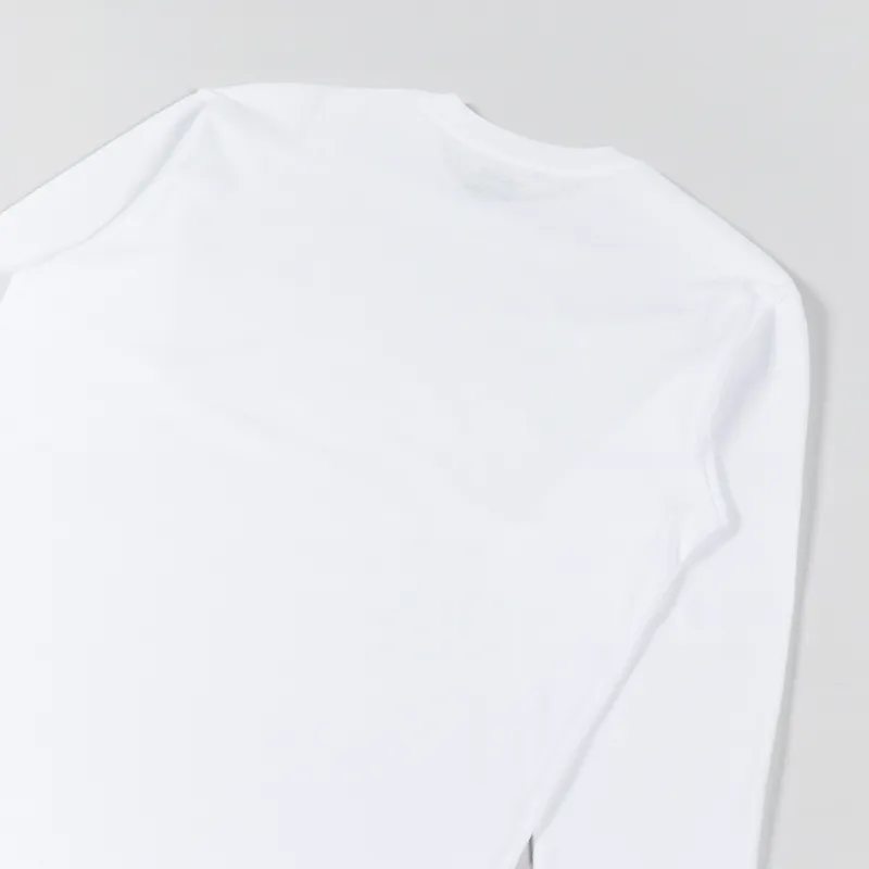 Vans Skate Classics Long Sleeve T Shirt White-5