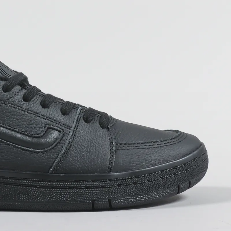 Vans Skate Fairlane Shoes Leather Black-6