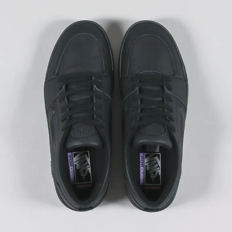 Vans Skate Fairlane Shoes Leather Black-2