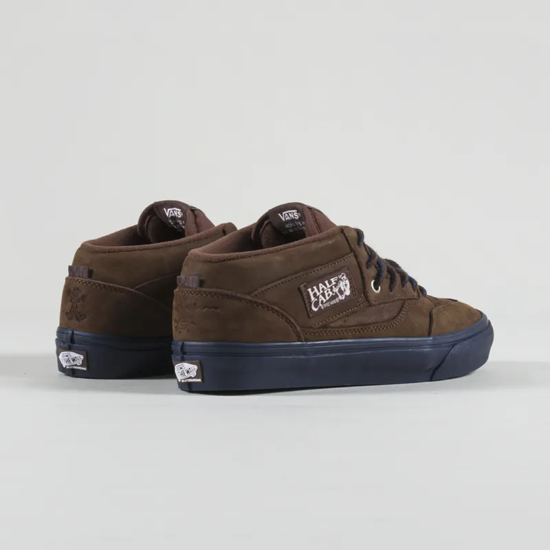 Vans Skate Half Cab 92 Shoes Nick Michel Brown Navy-3