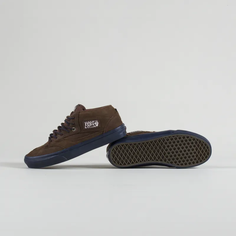 Vans Skate Half Cab 92 Shoes Nick Michel Brown Navy-2