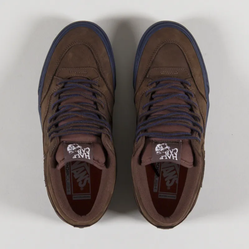Vans Skate Half Cab 92 Shoes Nick Michel Brown Navy-1