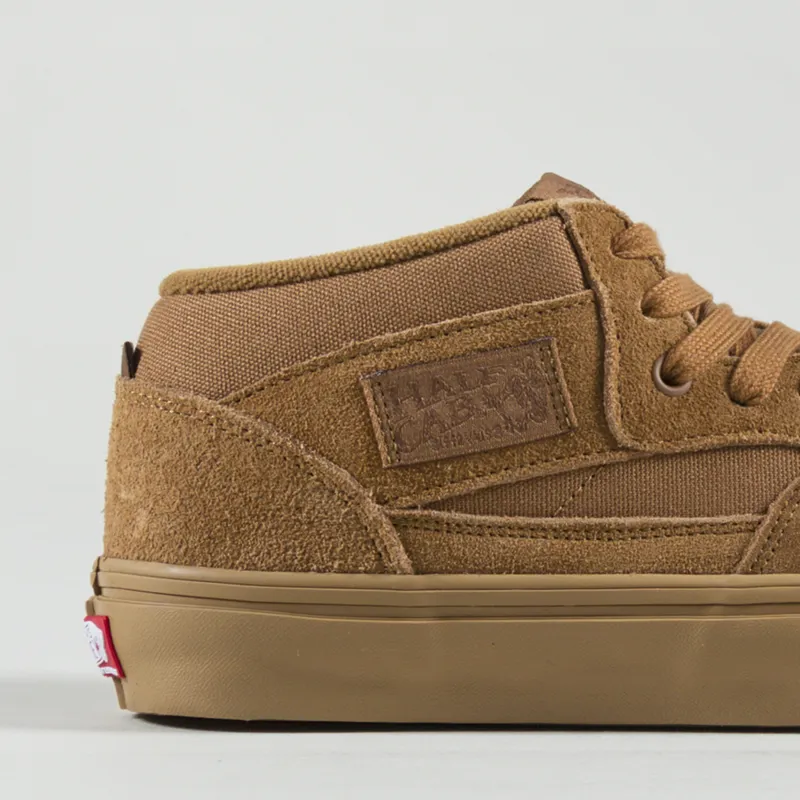 Vans Skate Half Cab Shoes Brown Gum-5