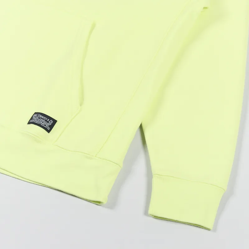 Levi's Skateboarding Hooded Sweatshirt Sunny Lime-4