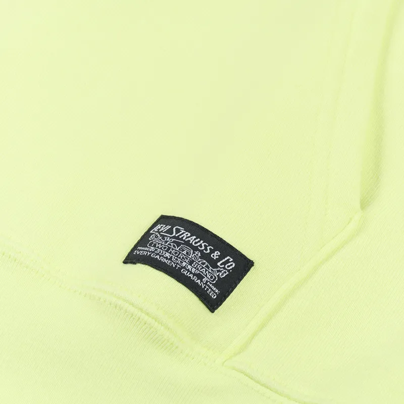 Levi's Skateboarding Hooded Sweatshirt Sunny Lime-3