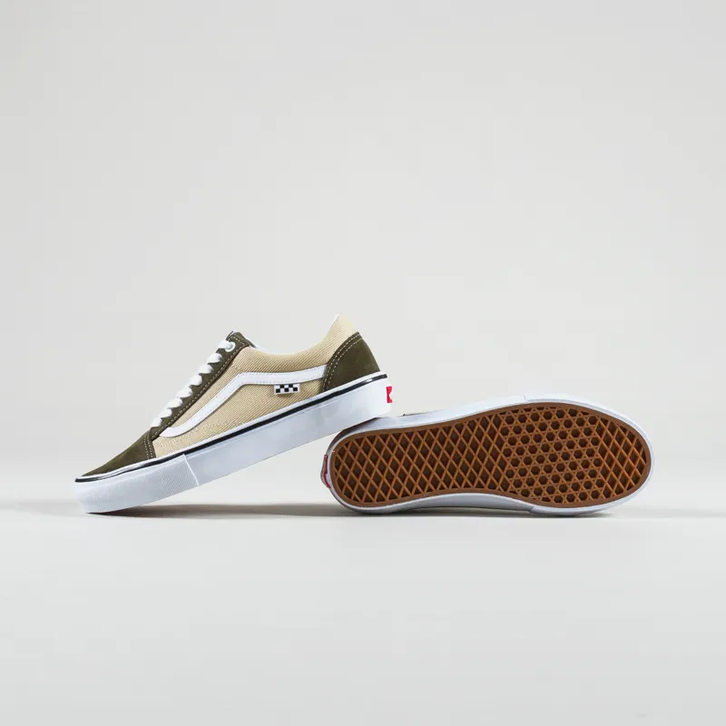 Vans classic olive discount