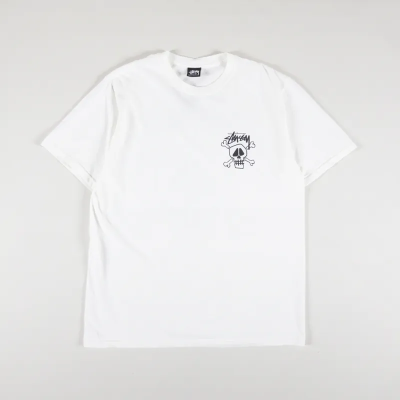 ★【Stussy】★Stussy Skull & Bones Pigment Dyed T-Shirt★ Stussy Skull & Bones Pigment Dyed T-Shirt (Black) - 1904943