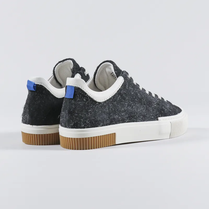 Garment Project Sky Low Shoes Black Long Suede-3