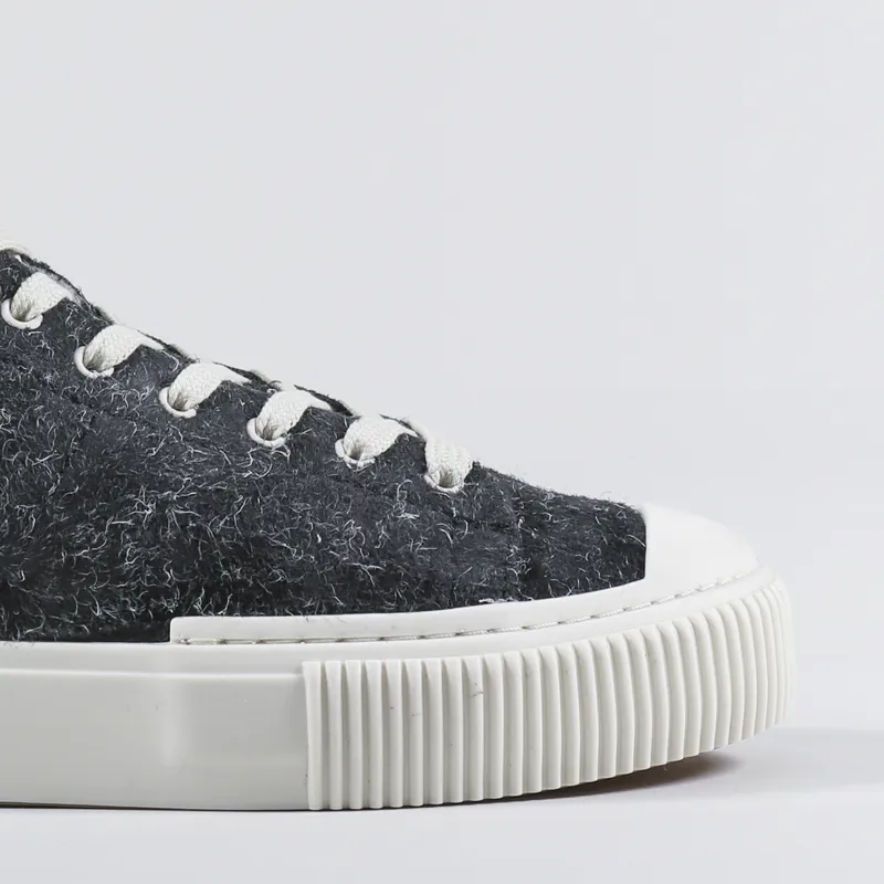 Garment Project Sky Low Shoes Black Long Suede-6