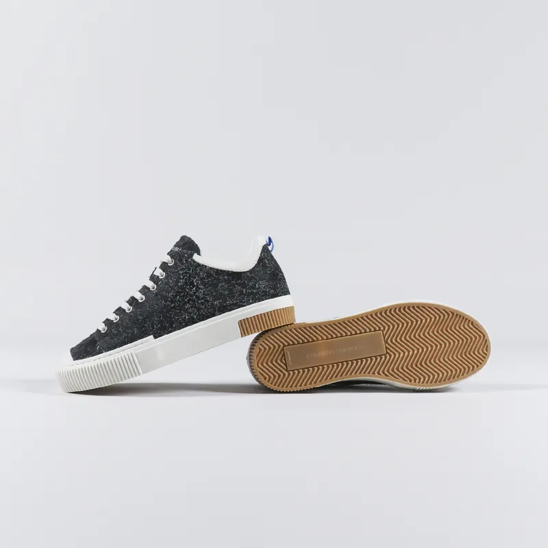 Garment Project Sky Low Shoes Black Long Suede-1